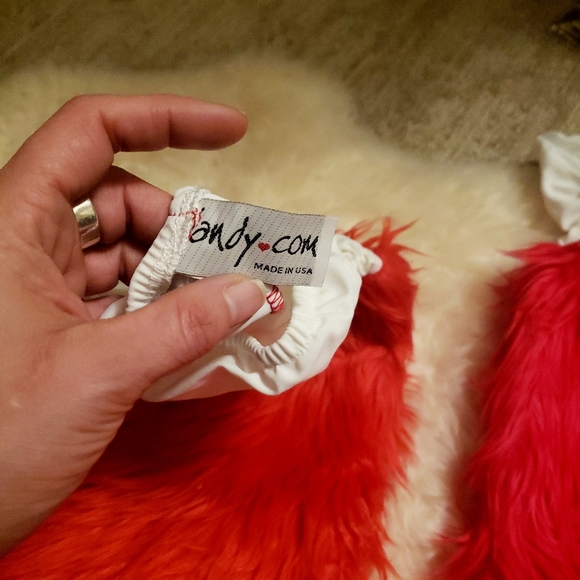 Brand new!!! Red legwarmers - Picture 4 of 4